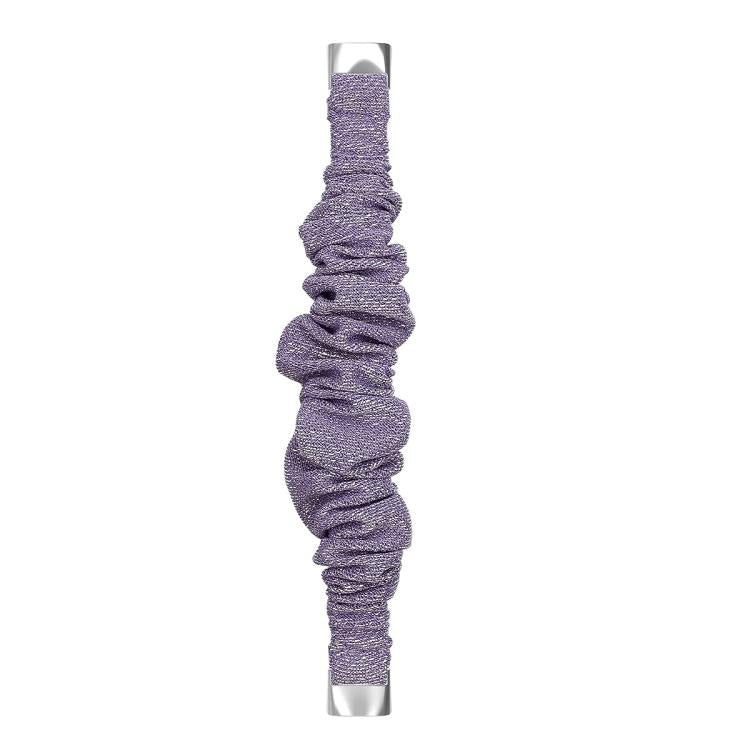 xDfind Polyester Elastic Wreath Watch Band For Fitbit Luxe, Size:L