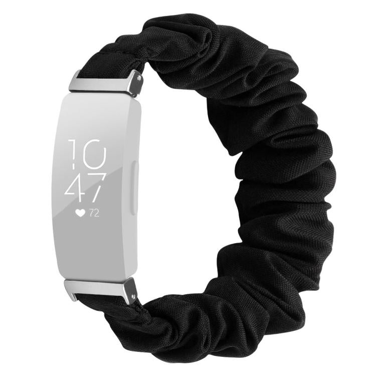 xDfind Polyester Elastic Wreath Watch Band For Fitbit Inspire, Size:S