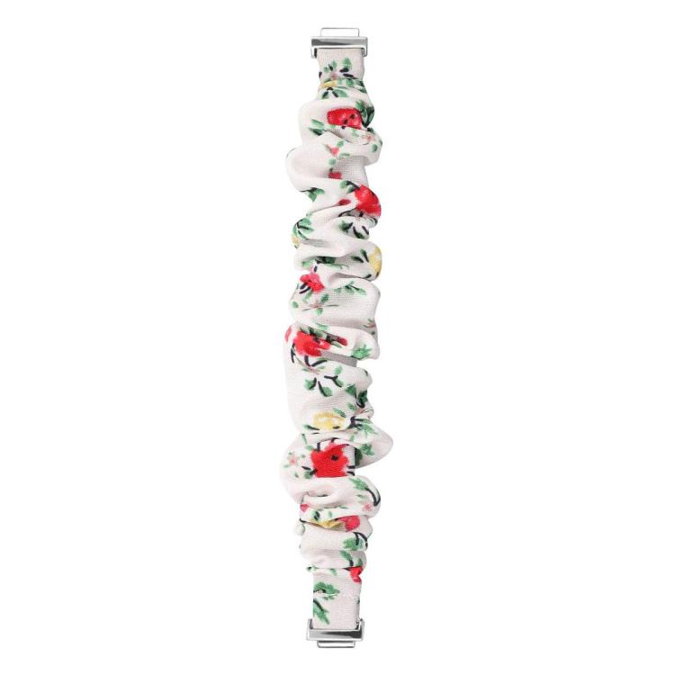 xDfind Polyester Elastic Wreath Watch Band For Fitbit Inspire, Size:L