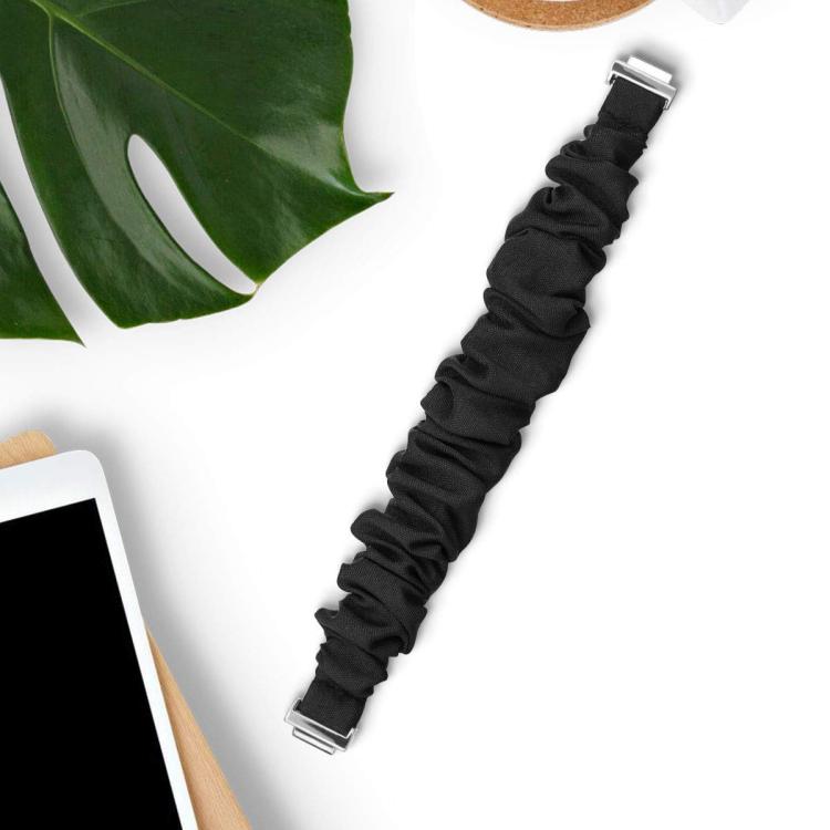 xDfind Polyester Elastic Wreath Watch Band For Fitbit Inspire, Size:L