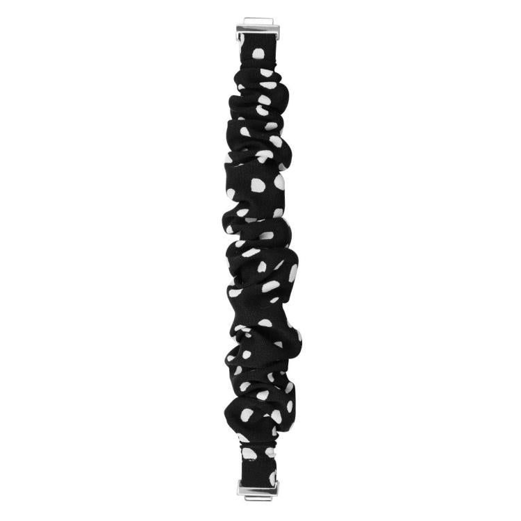 xDfind Polyester Elastic Wreath Watch Band For Fitbit Inspire, Size:L