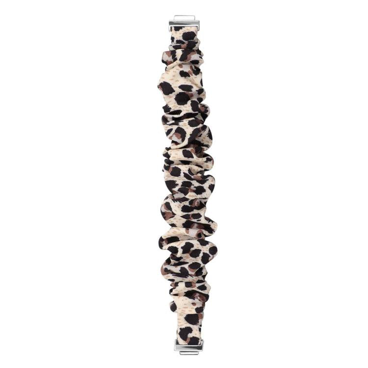 xDfind Polyester Elastic Wreath Watch Band For Fitbit Inspire, Size:L