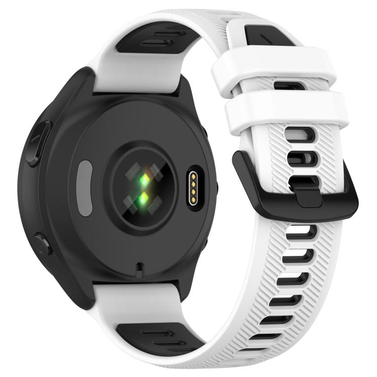 For Garmin Forerunner 965 xDfind Two Color Silicone Watch Band