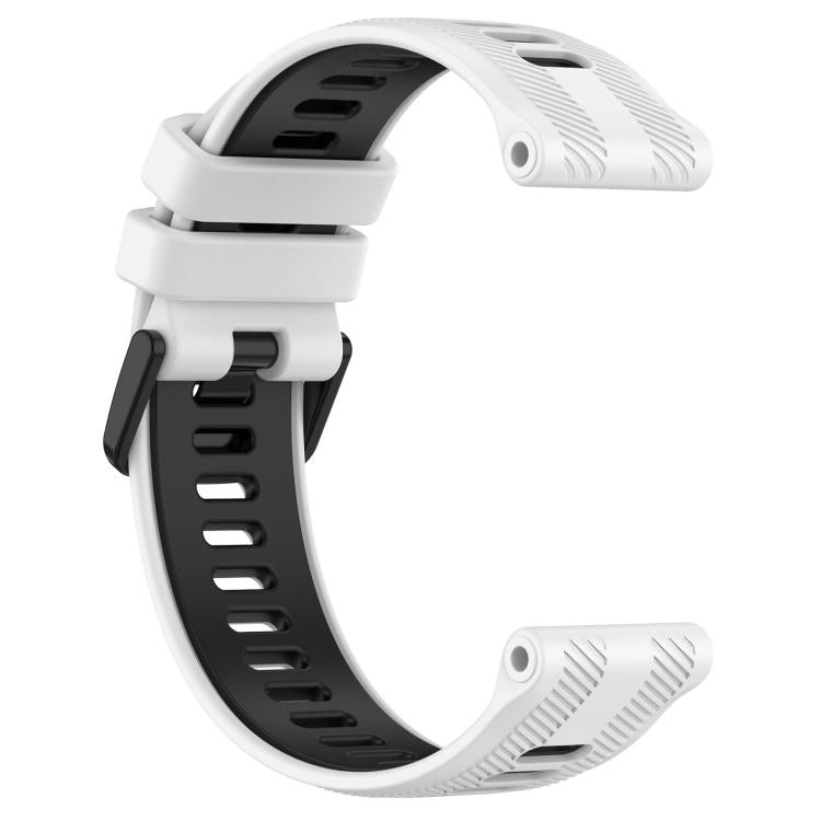 For Garmin Forerunner 965 xDfind Two Color Silicone Watch Band
