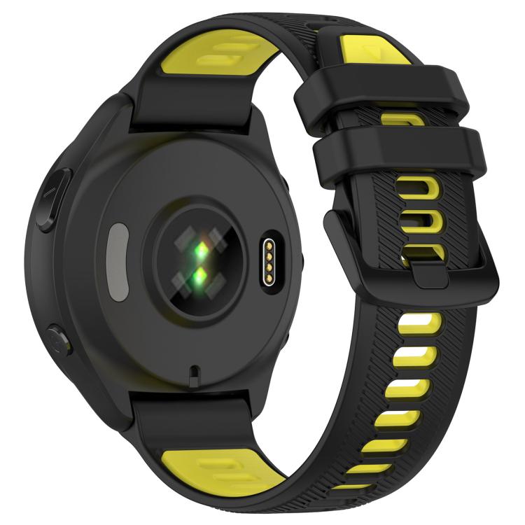For Garmin Forerunner 965 xDfind Two Color Silicone Watch Band