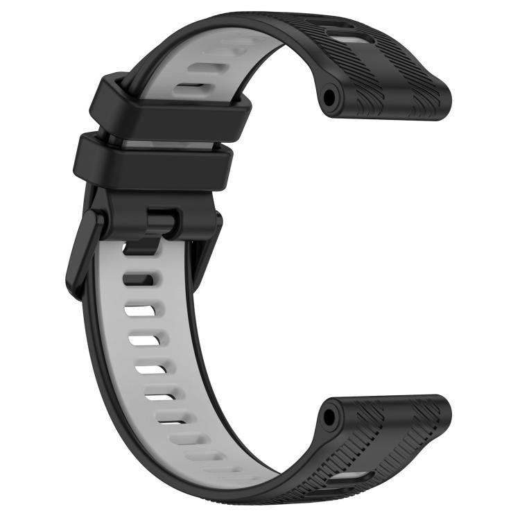 For Garmin Forerunner 965 xDfind Two Color Silicone Watch Band
