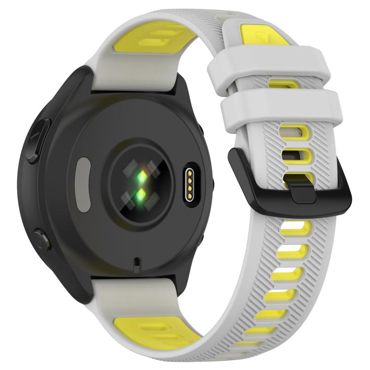 For Garmin Forerunner 965 xDfind Two Color Silicone Watch Band