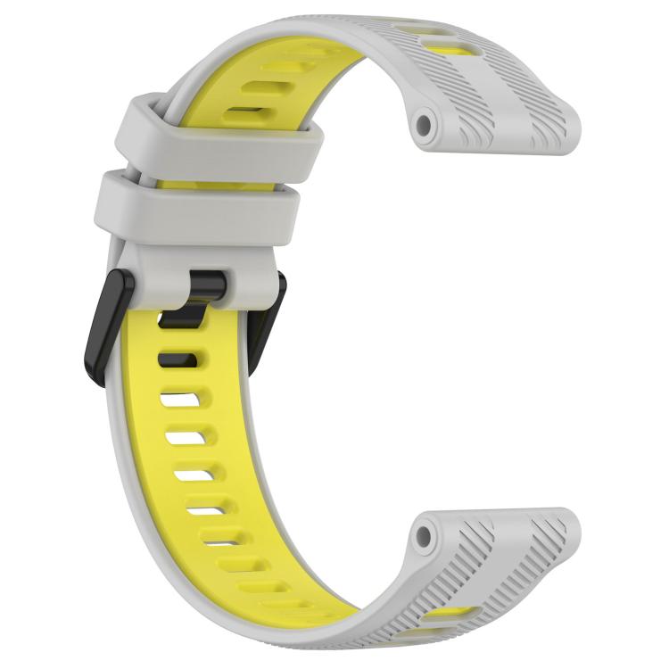 For Garmin Forerunner 965 xDfind Two Color Silicone Watch Band