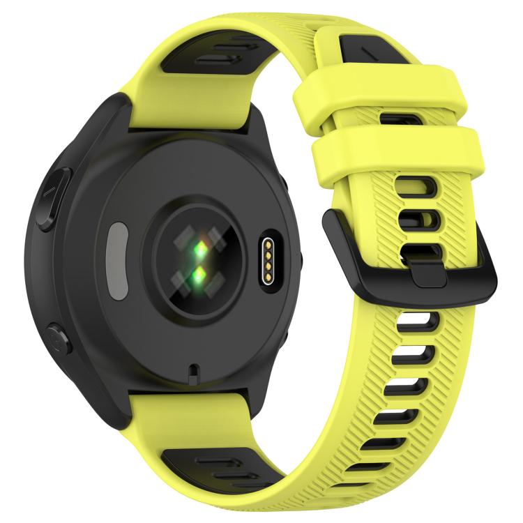 For Garmin Forerunner 965 xDfind Two Color Silicone Watch Band