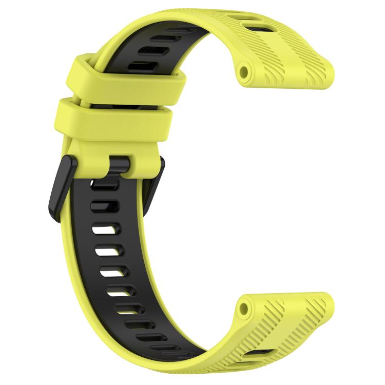 For Garmin Forerunner 965 xDfind Two Color Silicone Watch Band