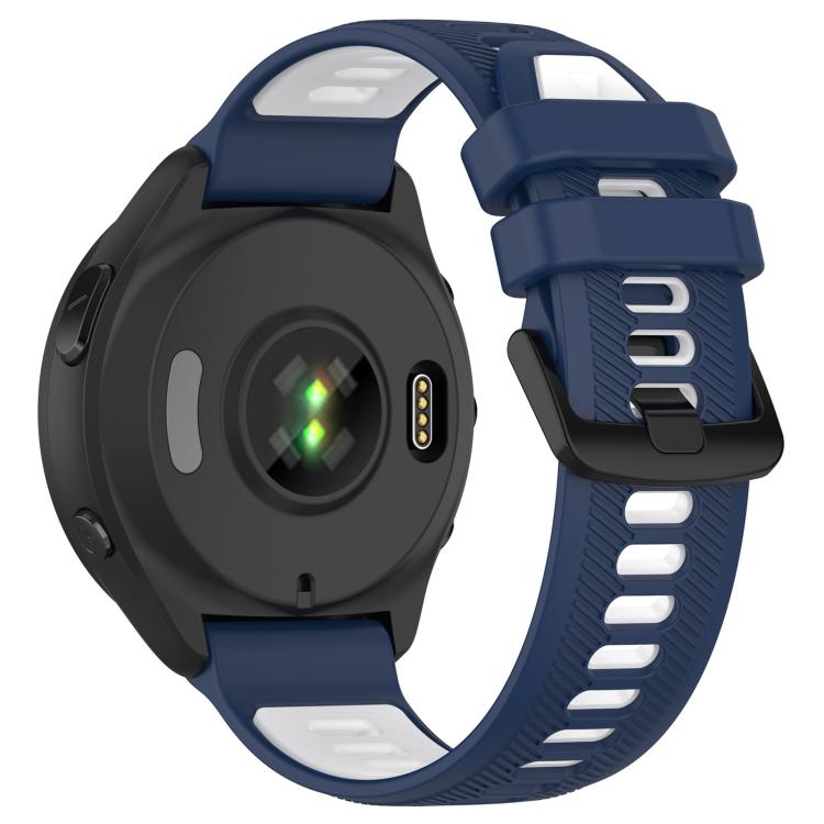 For Garmin Forerunner 965 xDfind Two Color Silicone Watch Band