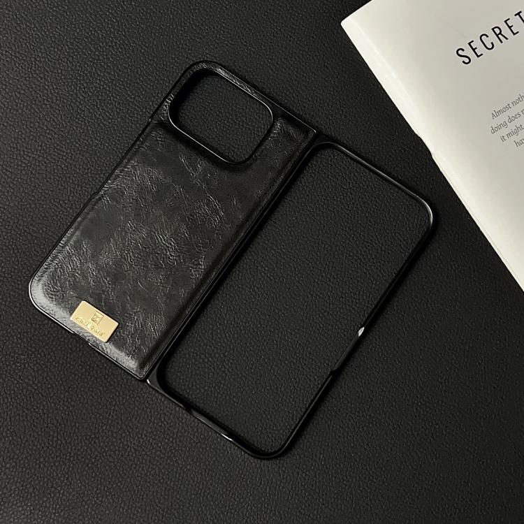 For Google Pixel 10 Pro Fold Crazy Horse Pattern Leather Phone Case