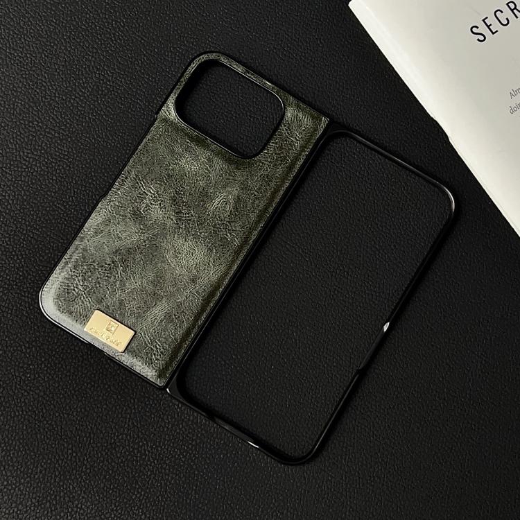 For Google Pixel 10 Pro Fold Crazy Horse Pattern Leather Phone Case