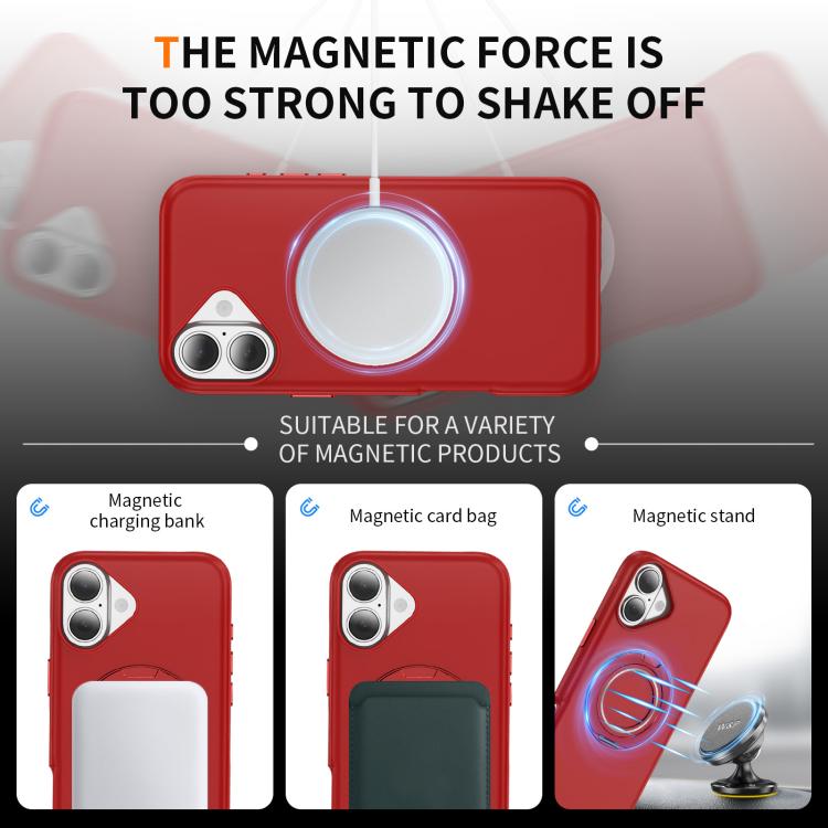 For iPhone 17 Gear Holder C MagSafe Phone Case
