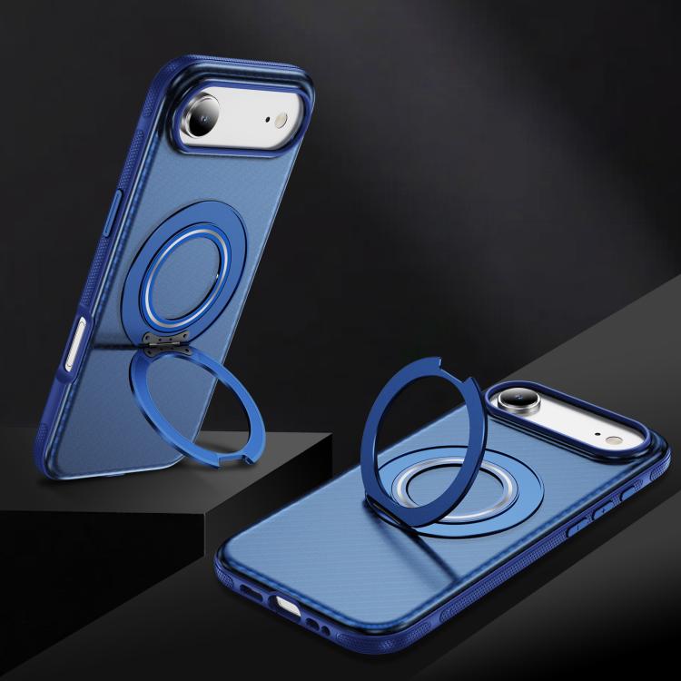 For iPhone Air Carbon Fiber Gear Holder C Type MagSafe Phone Case