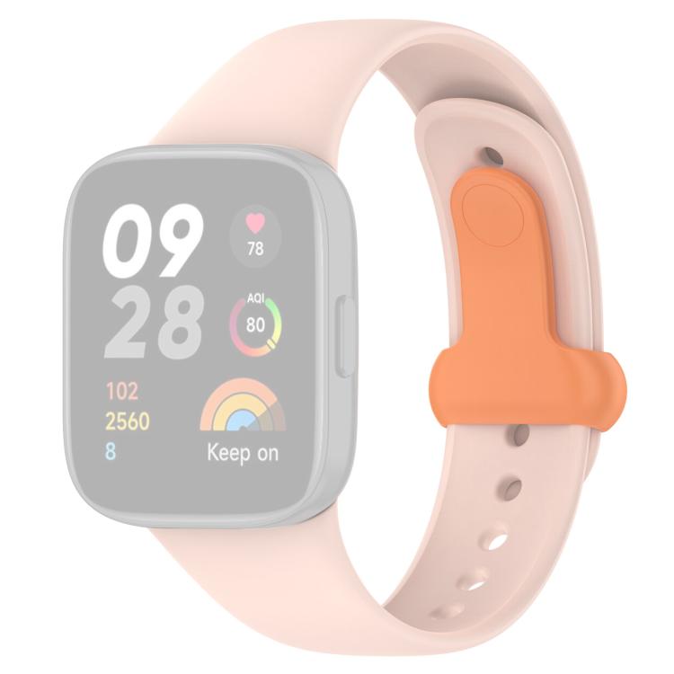 For Xiaomi Redmi Watch 3 xDfind T-buckle Silicone Watch Band