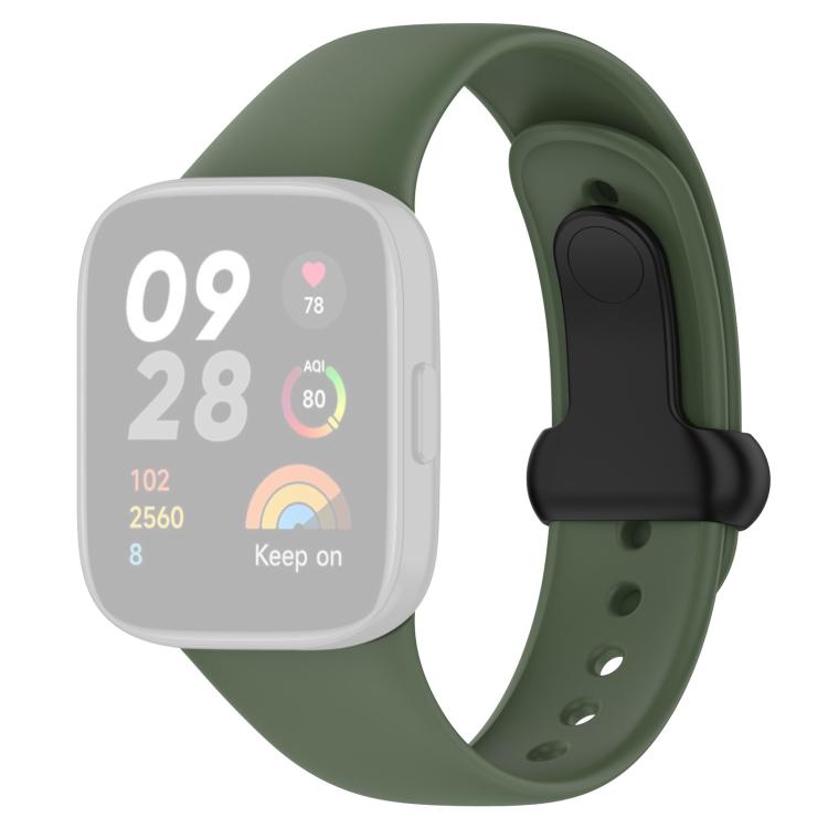For Xiaomi Redmi Watch 3 xDfind T-buckle Silicone Watch Band