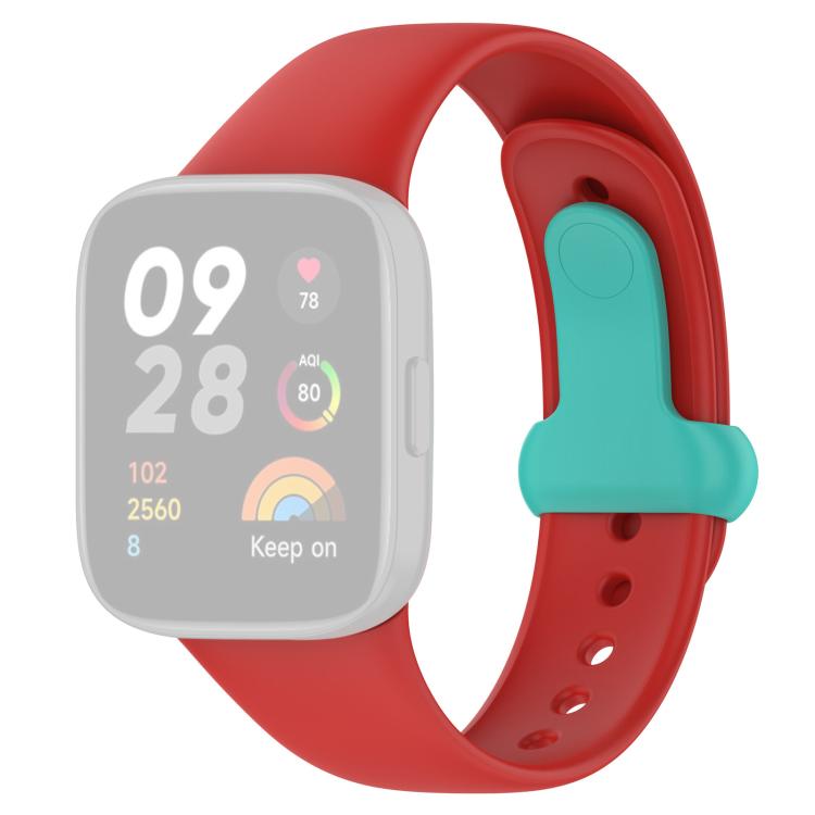 For Xiaomi Redmi Watch 3 xDfind T-buckle Silicone Watch Band