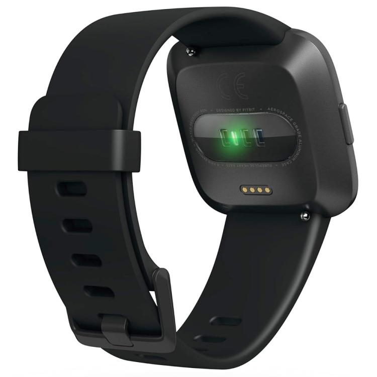 xDfind Solid Color Silicone Watch Band For Fitbit Versa 2, Size:L