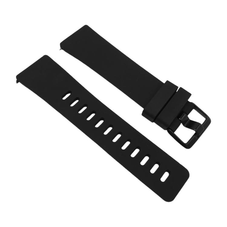 xDfind Solid Color Silicone Watch Band For Fitbit Versa 2, Size:L