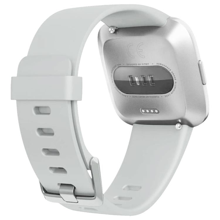 xDfind Solid Color Silicone Watch Band For Fitbit Versa 2, Size:L