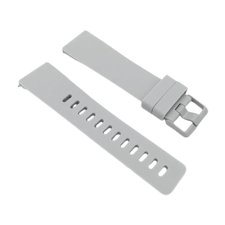 xDfind Solid Color Silicone Watch Band For Fitbit Versa 2, Size:L