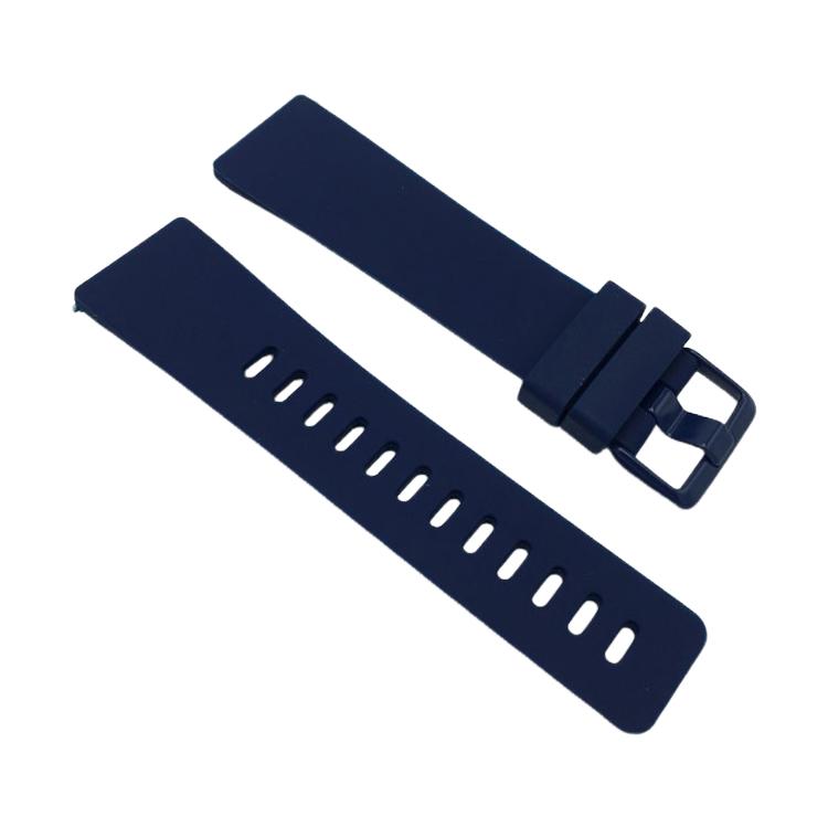 xDfind Solid Color Silicone Watch Band For Fitbit Versa 2, Size:L