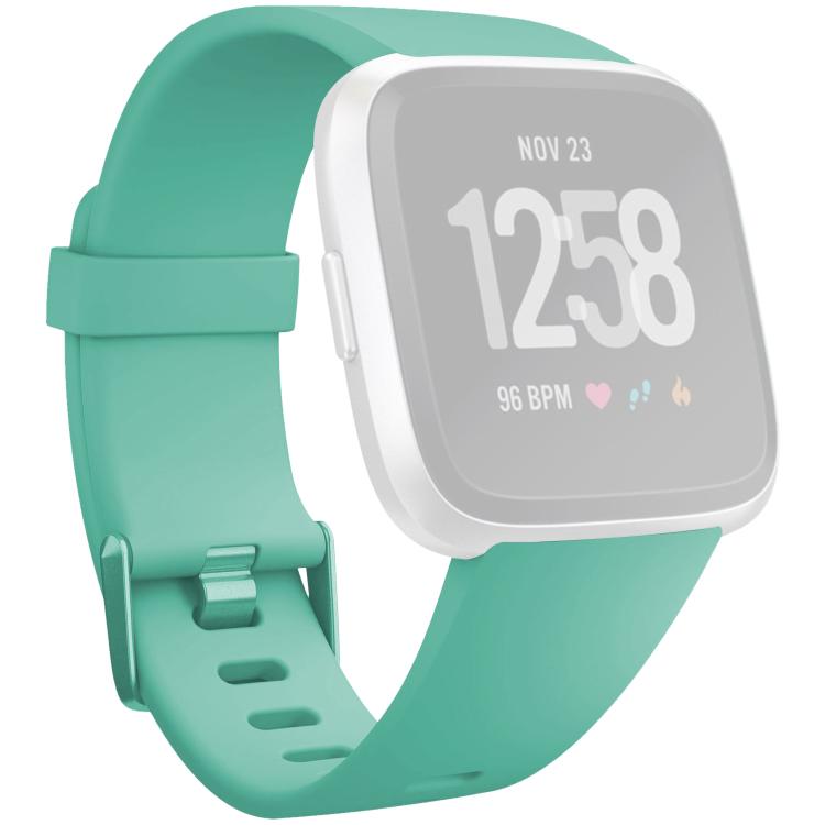 xDfind Solid Color Silicone Watch Band For Fitbit Versa 2, Size:L