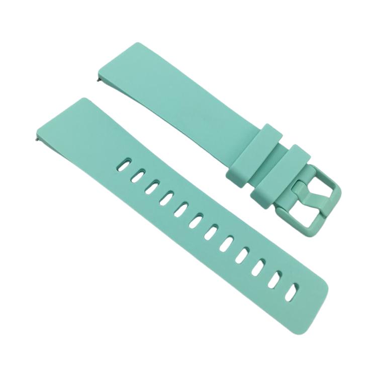 xDfind Solid Color Silicone Watch Band For Fitbit Versa 2, Size:L