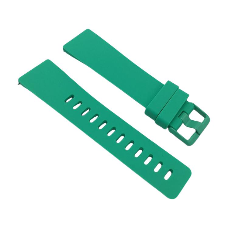xDfind Solid Color Silicone Watch Band For Fitbit Versa 2, Size:L