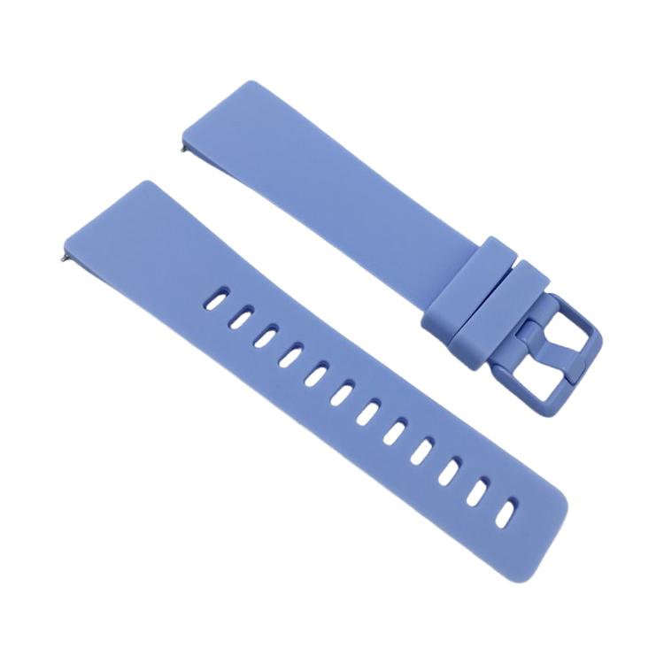 xDfind Solid Color Silicone Watch Band For Fitbit Versa 2, Size:L