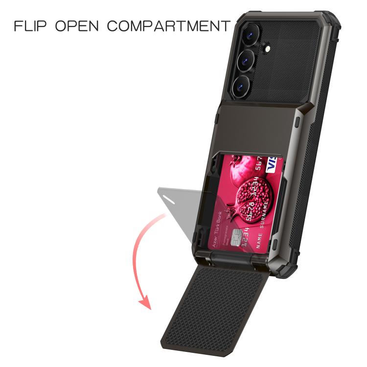 For Samsung Galaxy S25 FE 5G Scratch-Resistant Shockproof Heavy Duty Rugged Armor Phone Case