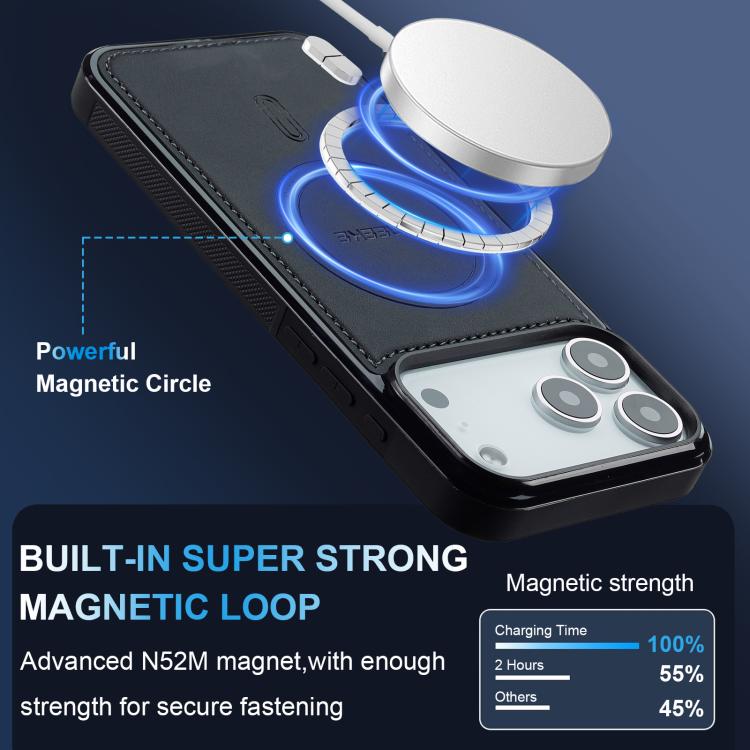 For iPhone 17 Pro Max LC.IMEEKE L6 Series MagSafe Magnetic Phone Case
