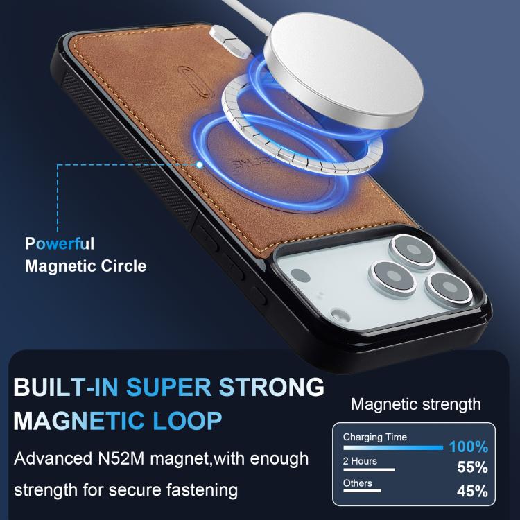 For iPhone 17 Pro Max LC.IMEEKE L6 Series MagSafe Magnetic Phone Case