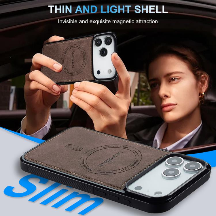 For iPhone 17 Pro Max LC.IMEEKE L6 Series MagSafe Magnetic Phone Case