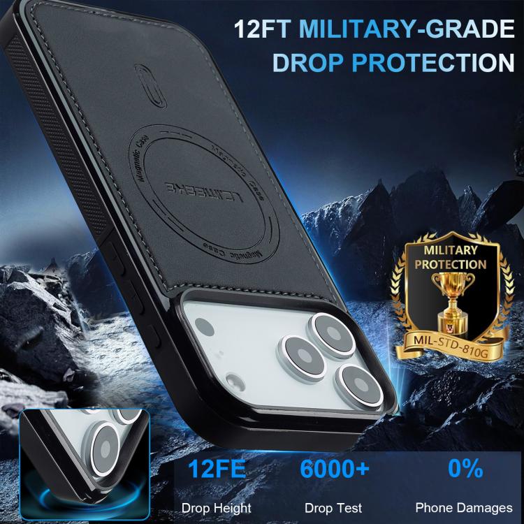 For iPhone 17 Pro LC.IMEEKE L6 Series MagSafe Magnetic Phone Case