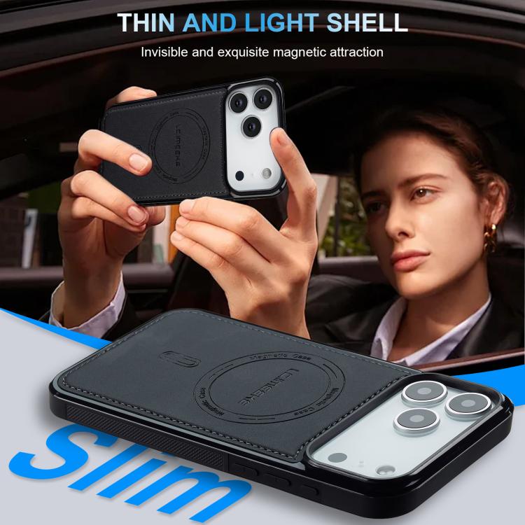 For iPhone 17 Pro LC.IMEEKE L6 Series MagSafe Magnetic Phone Case