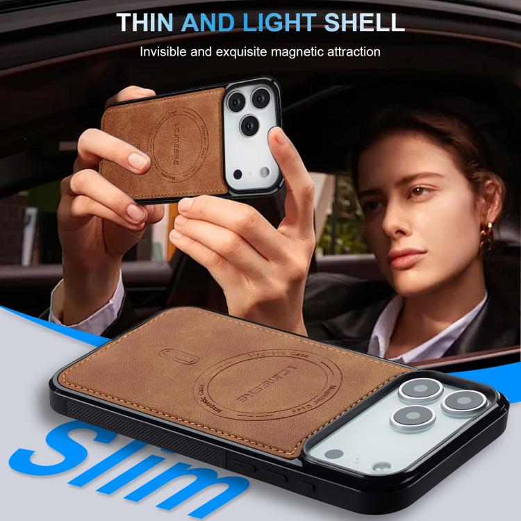 For iPhone 17 Pro LC.IMEEKE L6 Series MagSafe Magnetic Phone Case