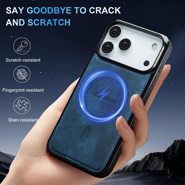 For iPhone 17 Pro LC.IMEEKE L6 Series MagSafe Magnetic Phone Case