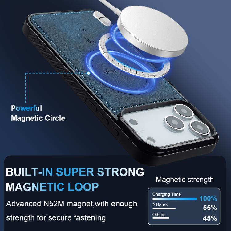 For iPhone 17 Pro LC.IMEEKE L6 Series MagSafe Magnetic Phone Case