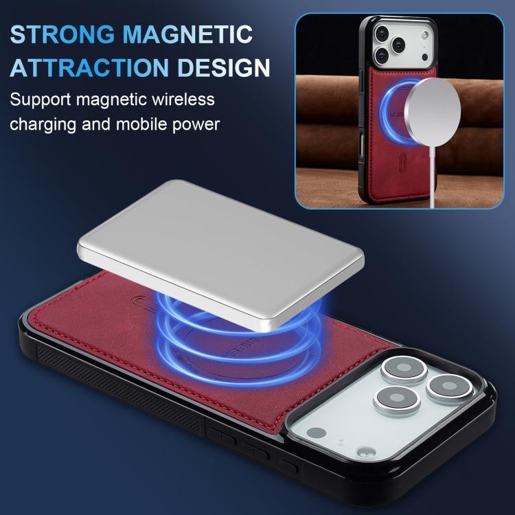 For iPhone 17 Pro LC.IMEEKE L6 Series MagSafe Magnetic Phone Case