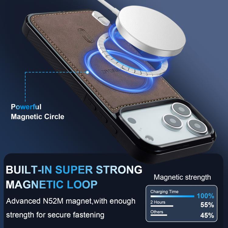 For iPhone 17 Pro LC.IMEEKE L6 Series MagSafe Magnetic Phone Case