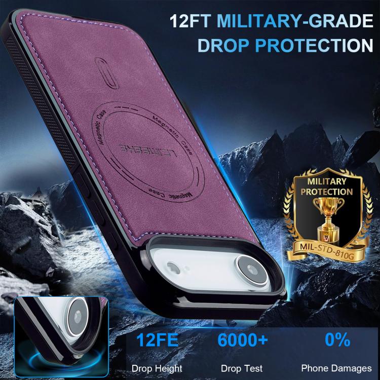 For iPhone Air LC.IMEEKE L6 Series MagSafe Magnetic Phone Case