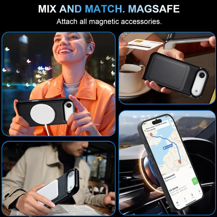 For iPhone Air LC.IMEEKE L6 Series MagSafe Magnetic Phone Case