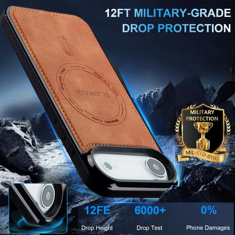 For iPhone Air LC.IMEEKE L6 Series MagSafe Magnetic Phone Case