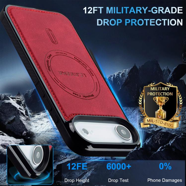 For iPhone Air LC.IMEEKE L6 Series MagSafe Magnetic Phone Case