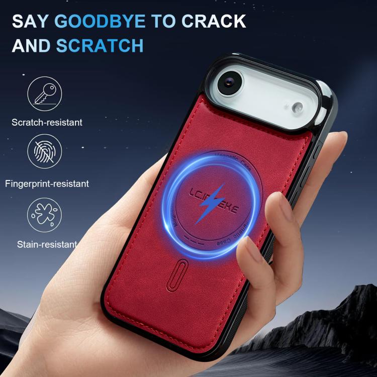 For iPhone Air LC.IMEEKE L6 Series MagSafe Magnetic Phone Case