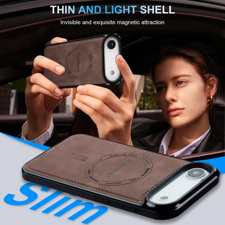 For iPhone Air LC.IMEEKE L6 Series MagSafe Magnetic Phone Case