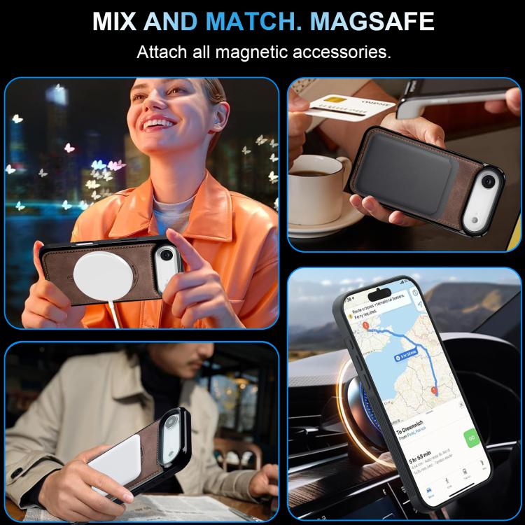For iPhone Air LC.IMEEKE L6 Series MagSafe Magnetic Phone Case