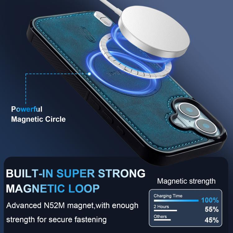 For iPhone 16 Plus LC.IMEEKE L6 Series MagSafe Magnetic Phone Case